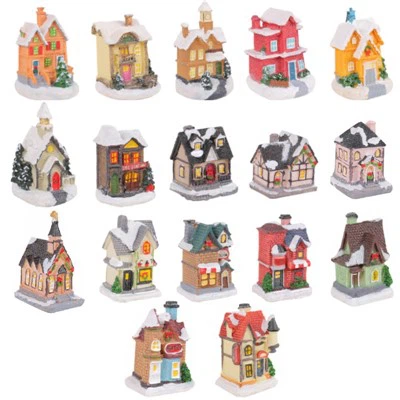 Ornements de Noël en famille en résine
